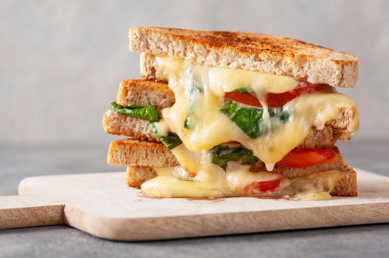 Spinach & Tomato Melt